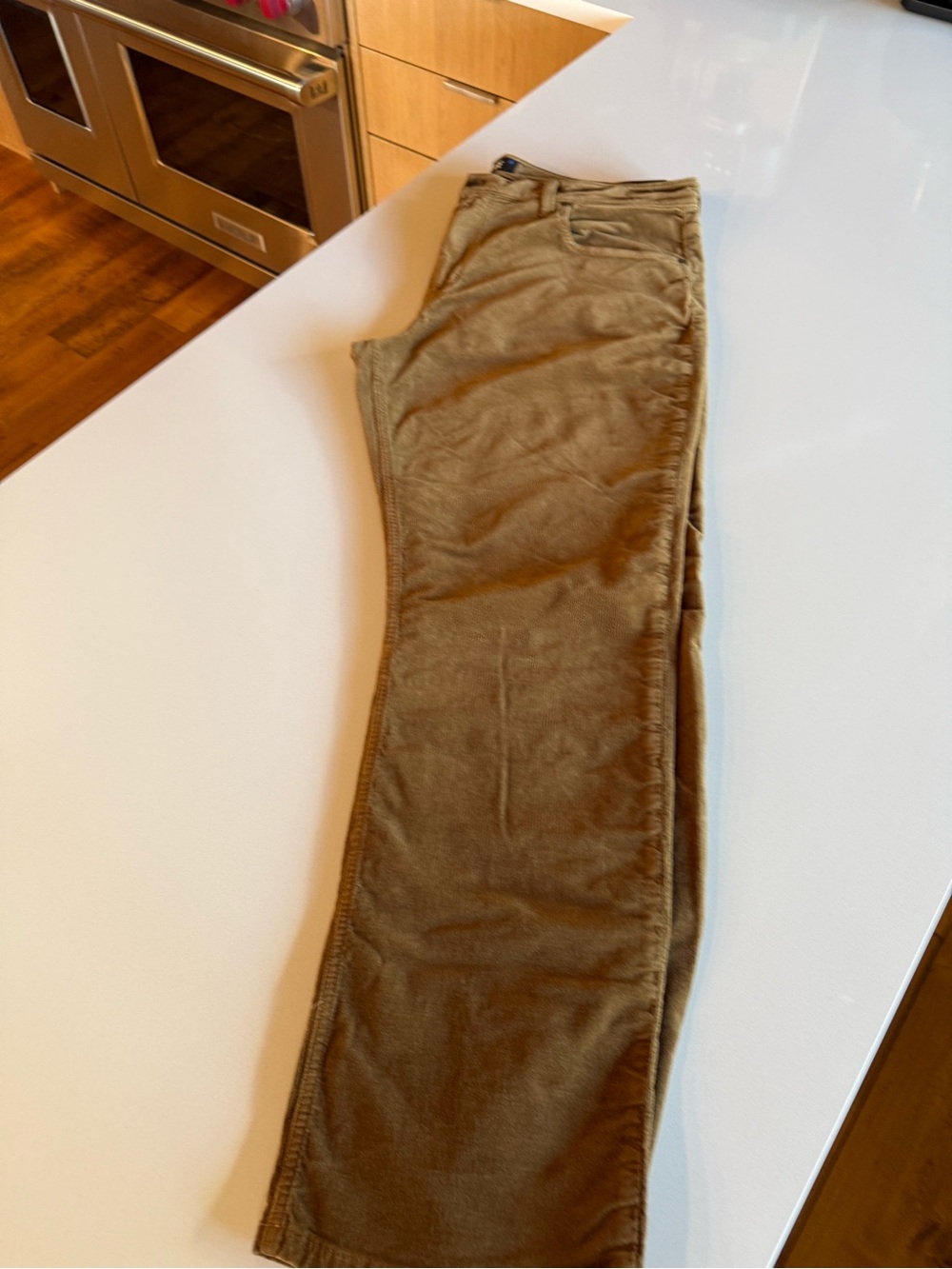PAIGE Men's Corduroy Pants in Golded Sunset (Brown)